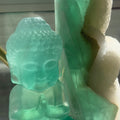 Green Fluorite Buddha