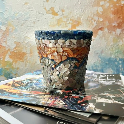 Destined by the Sea - Mosaic Art Planter 🌊