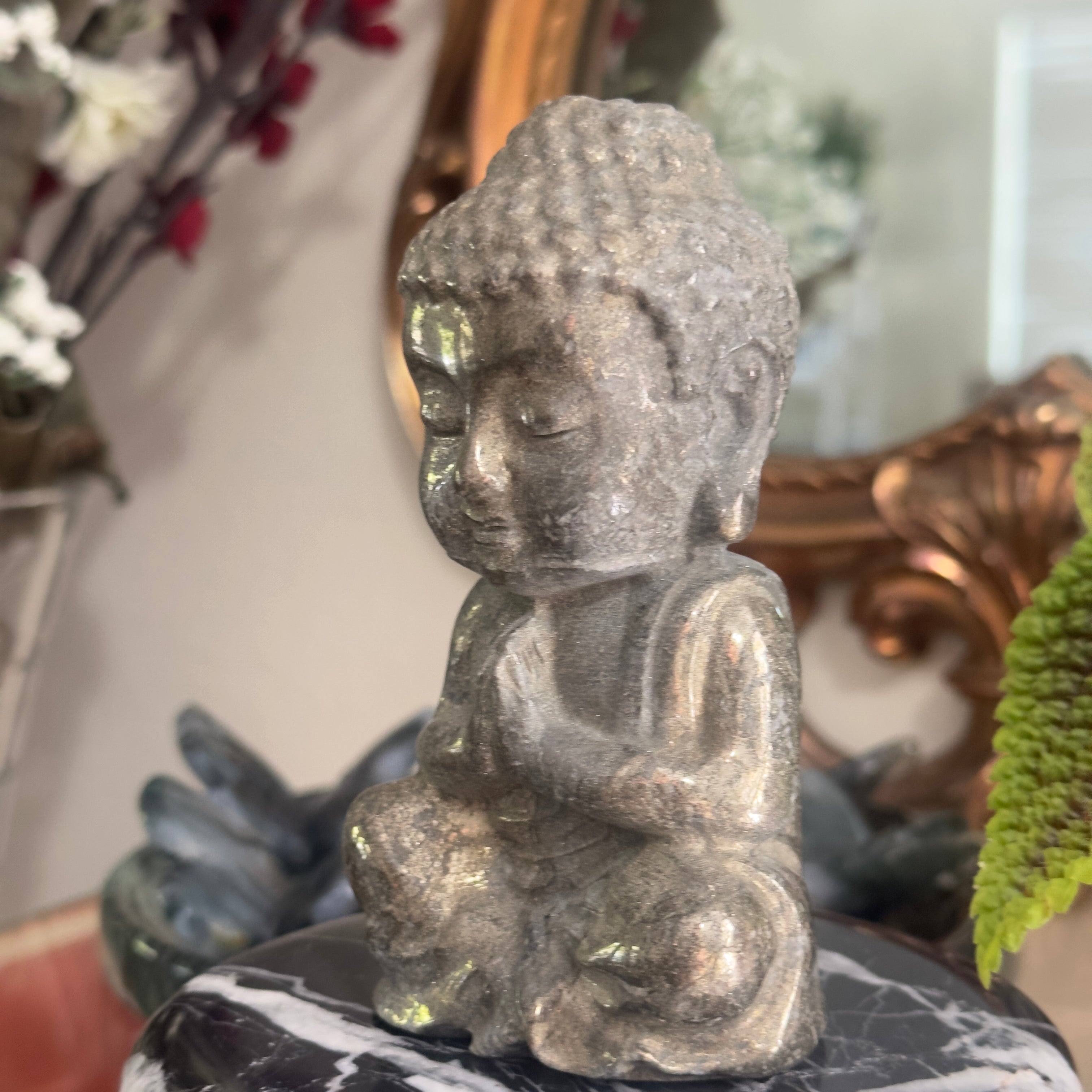 Large Pyrite Buddha