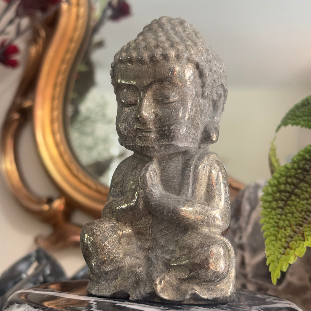 Large Pyrite Buddha