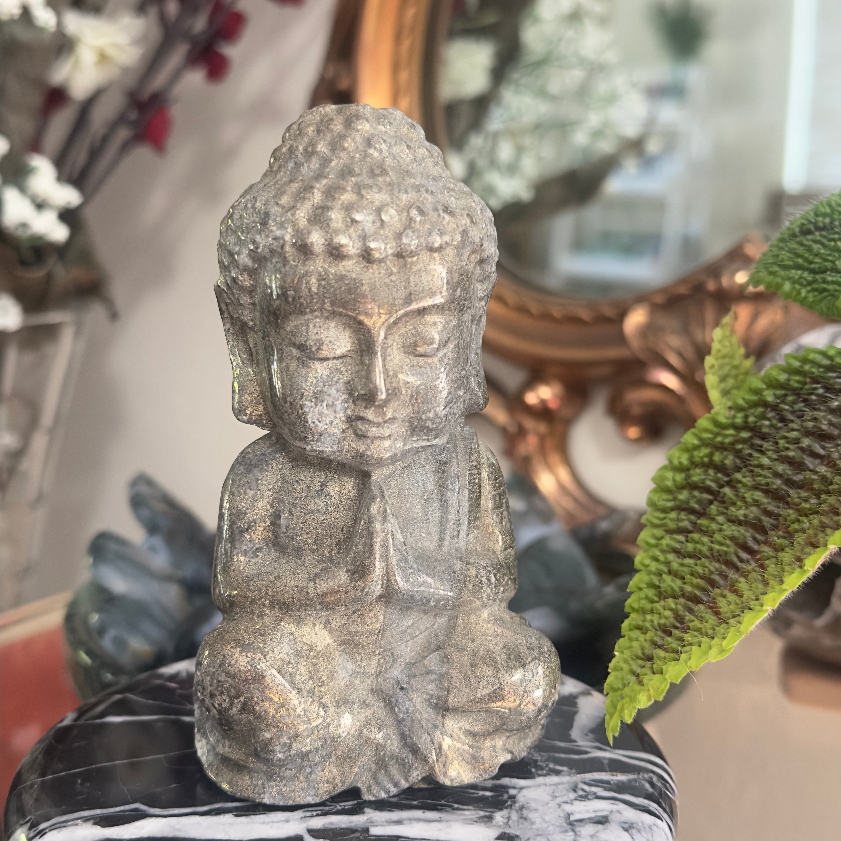Large Pyrite Buddha