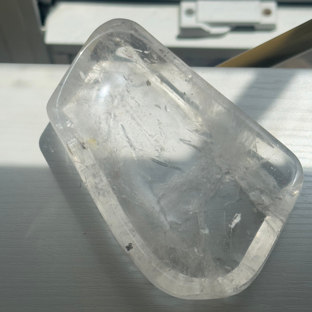Clear Quartz Trinket Dish