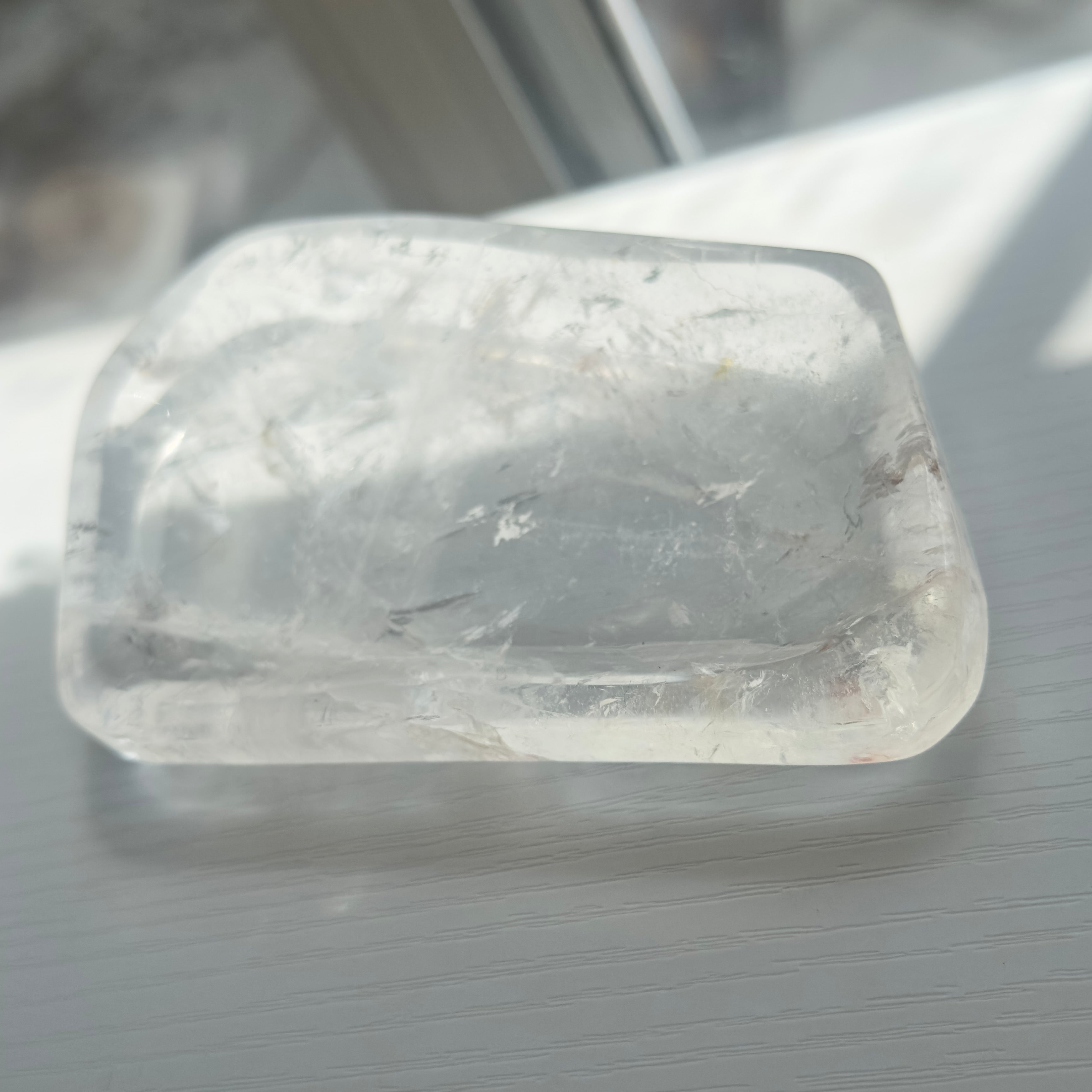 Clear Quartz Trinket Dish