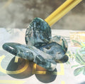 Moss Agate 3D Butterfly - E