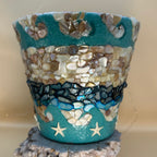 Pearl Tide - Mosaic Art Planter