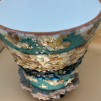 Pearl Tide - Mosaic Art Planter