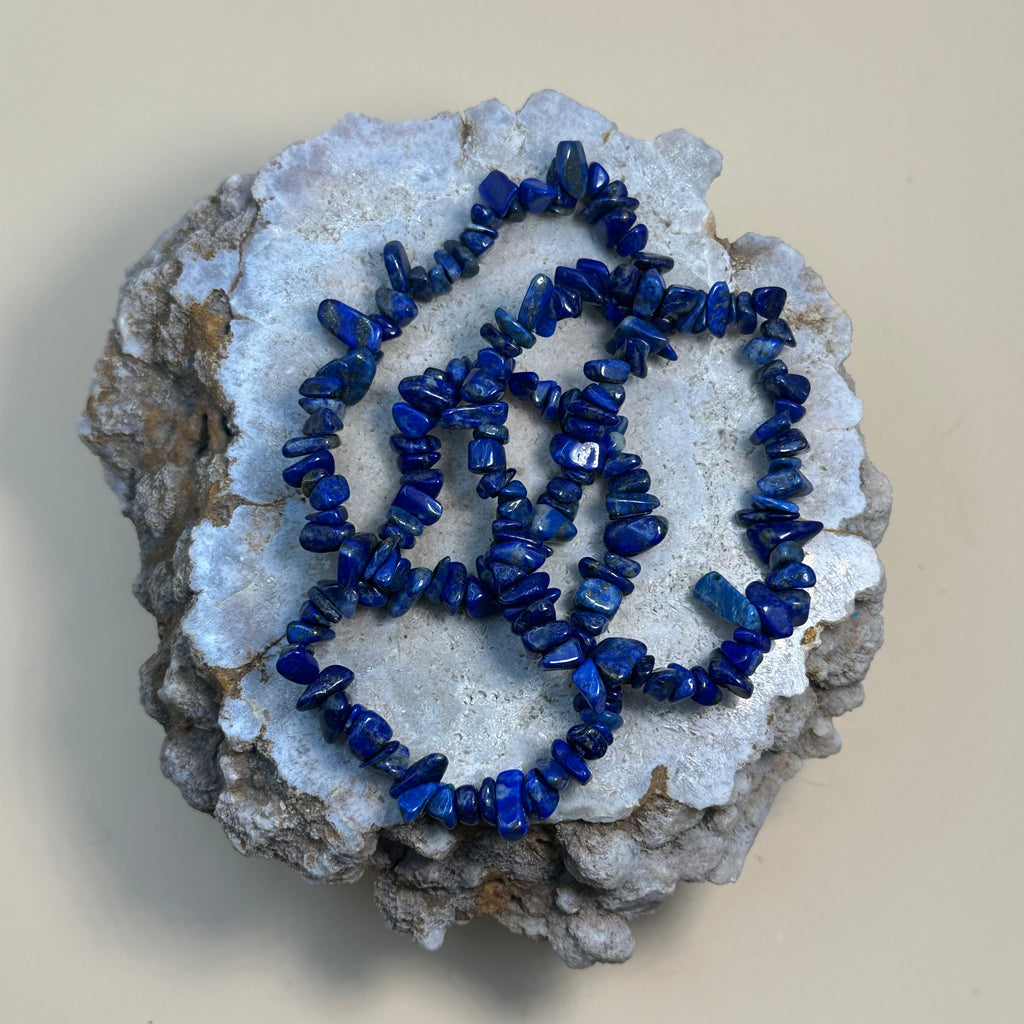 Lapis Lazuli Chip Bracelet