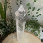 Large Clear Quartz Obelisk