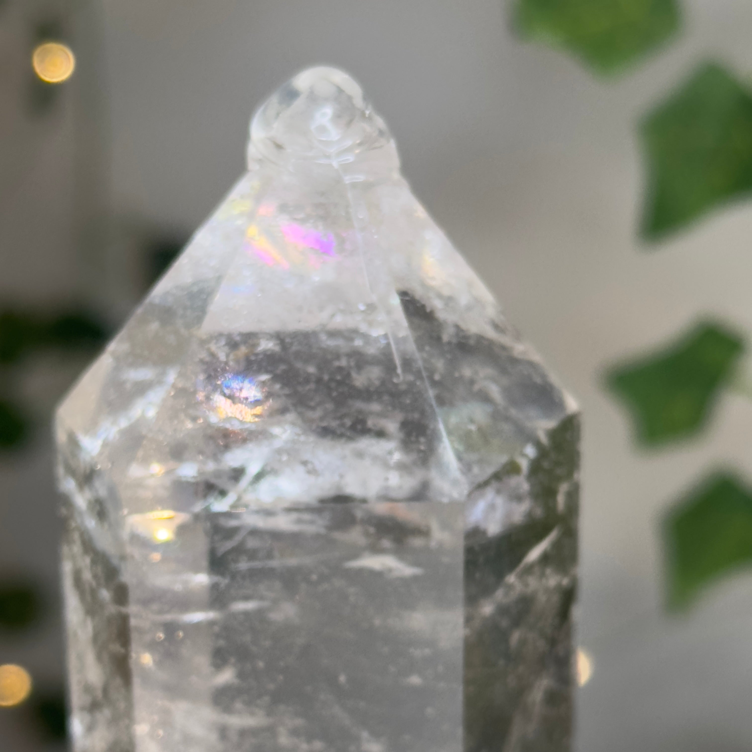 Large Clear Quartz Obelisk