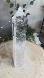 Large Clear Quartz Obelisk