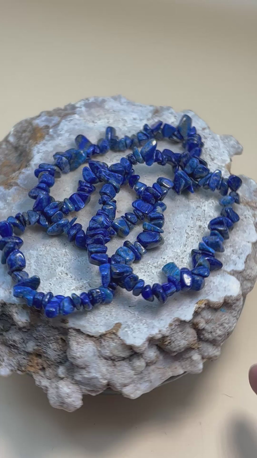 Lapis Lazuli Chip Bracelet