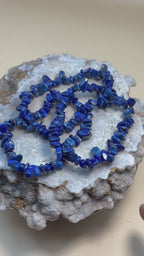 Lapis Lazuli Chip Bracelet