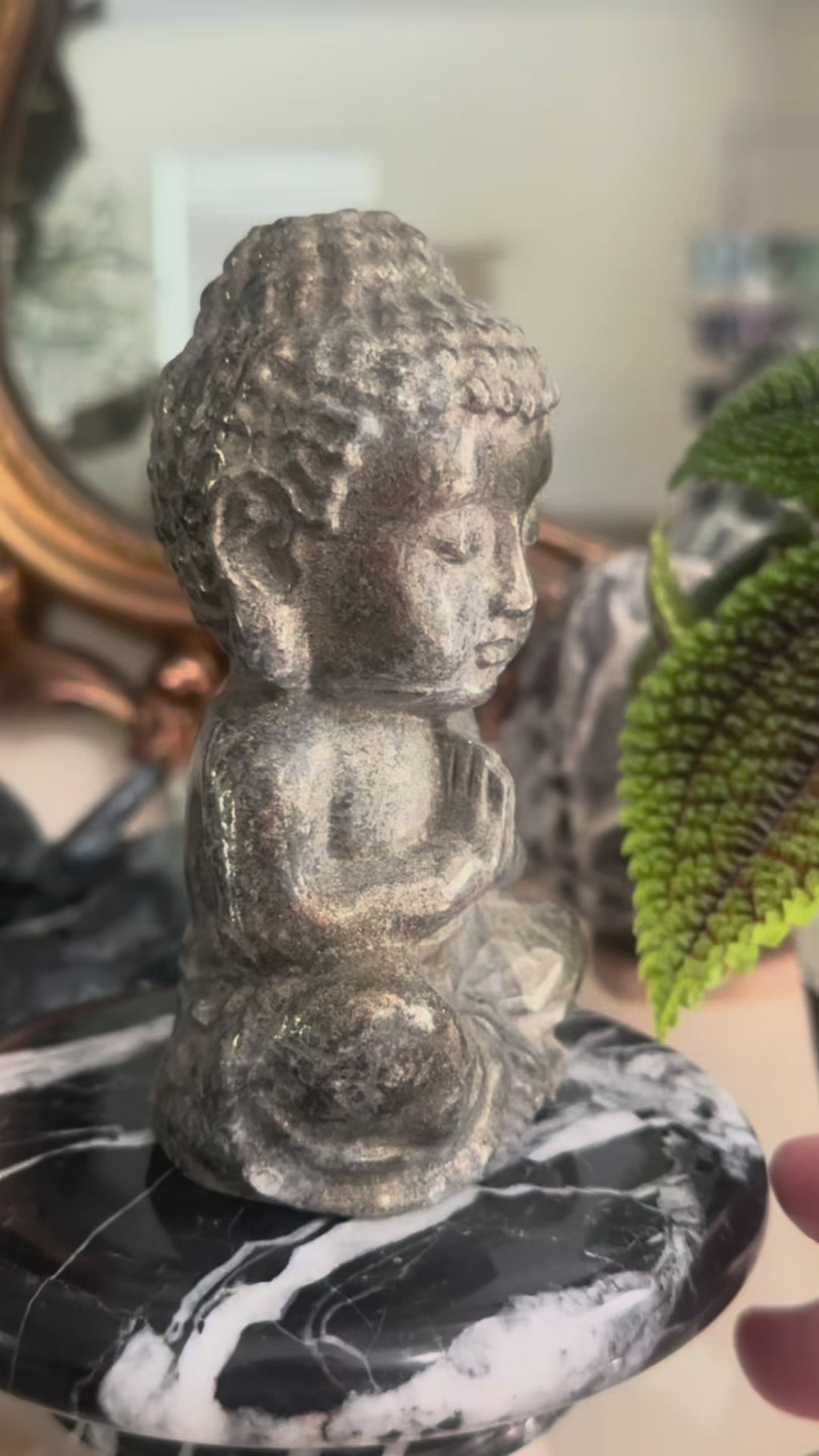 Large Pyrite Buddha