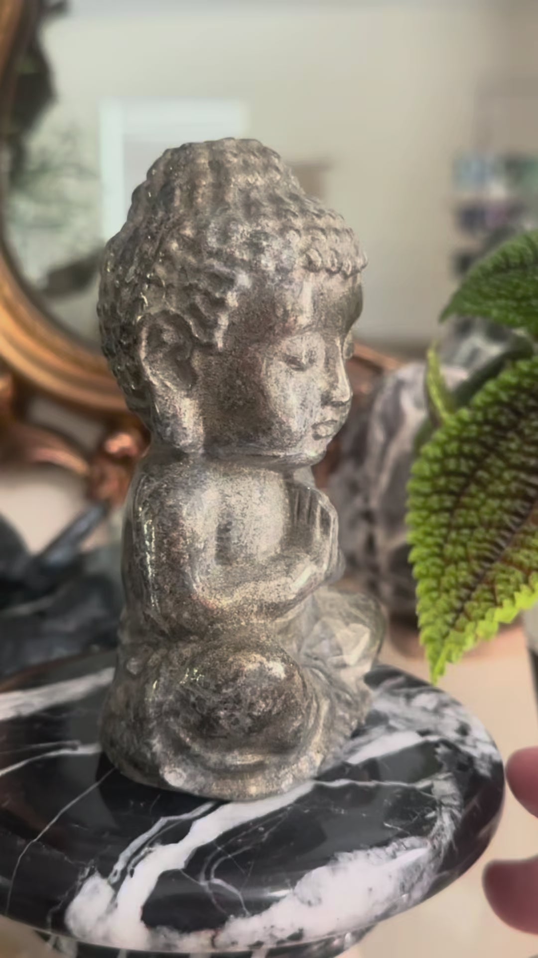Large Pyrite Buddha